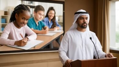 صورة توضيحية حول حملة ألف باء 2026 لتعزيز التعليم