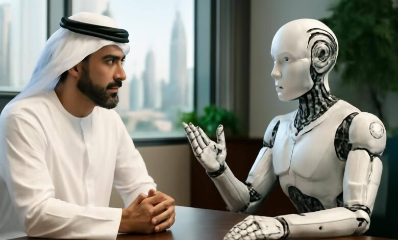صورة توضيحية حول تعاون غرف دبي والذكاء الاصطناعي