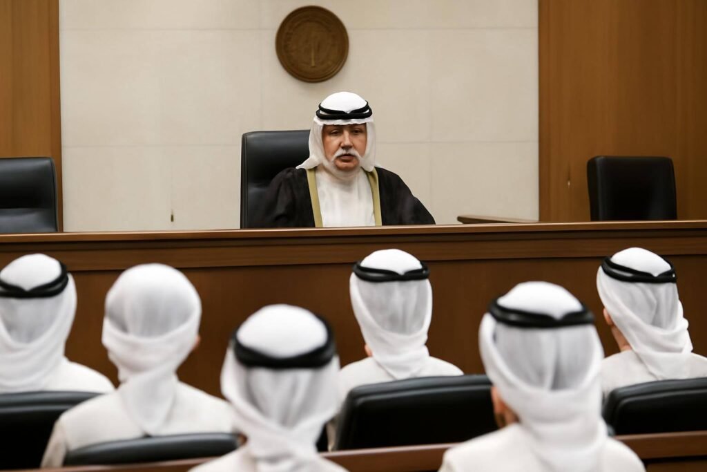 صورة توضيحية حول برنامج قضاة الغد الشارقة