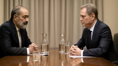 صورة توضيحية حول مفاوضات إيران وأمريكا