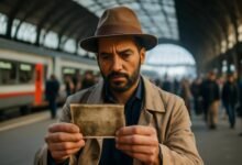 صورة توضيحية حول لغز محطة القطار