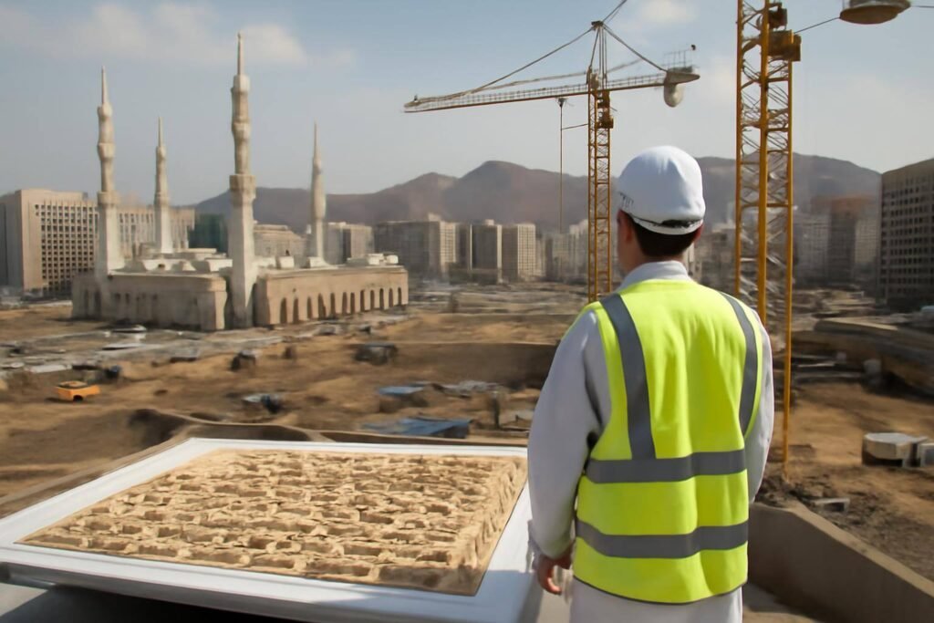 صورة توضيحية حول تطوير داون تاون المدينة المنورة
