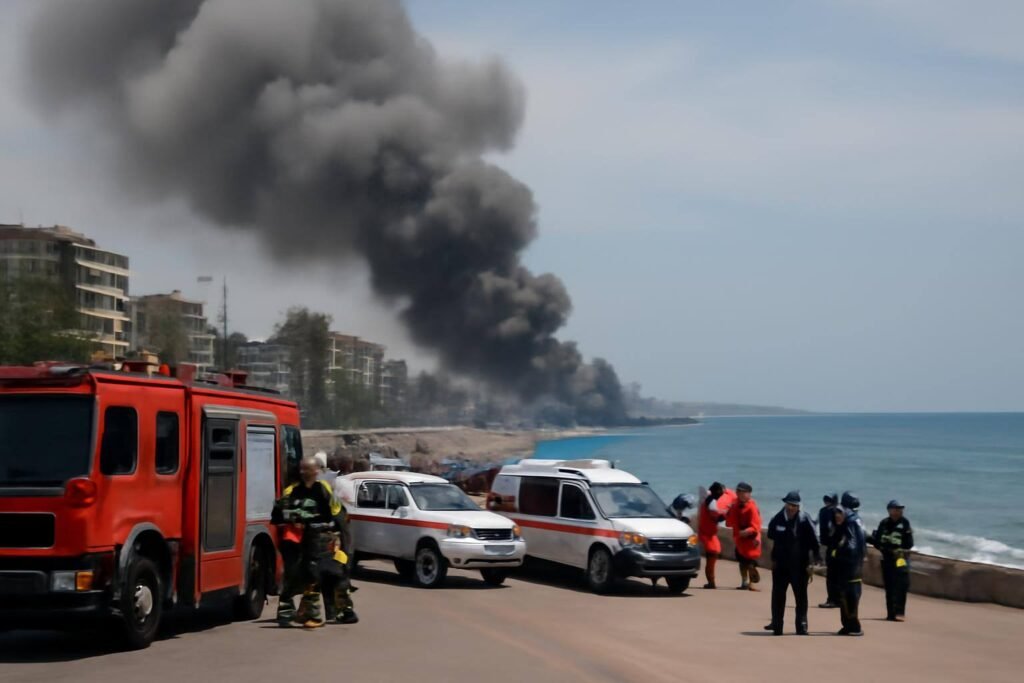صورة توضيحية حول استهداف قاعدة أبو الظهور الجوية