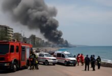 صورة توضيحية حول استهداف قاعدة أبو الظهور الجوية