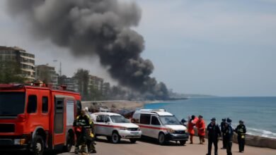 صورة توضيحية حول استهداف قاعدة أبو الظهور الجوية