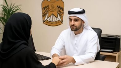 صورة توضيحية حول معاملات إنسانية إقامة دبي