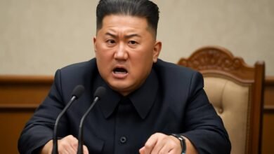 صورة توضيحية حول رد بيونغ يانغ على ترامب