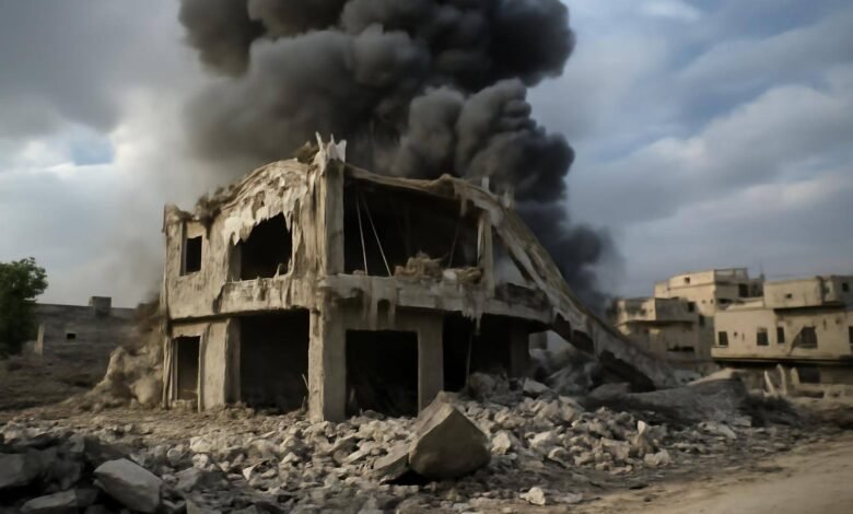 صورة توضيحية حول ضربة أبو الظهور