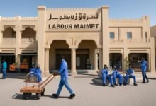 صورة توضيحية حول أسواق العمال في دبي