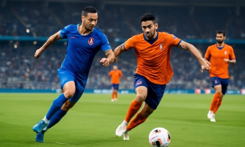 صورة توضيحية حول مباراة الهلال والفيحاء
