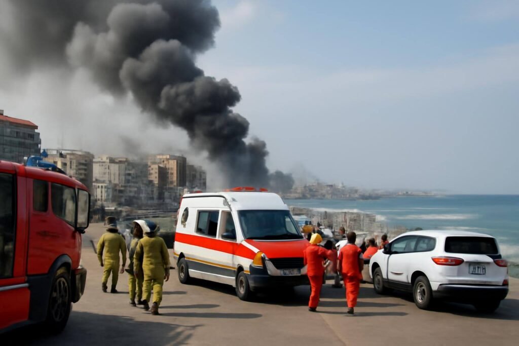 صورة توضيحية حول قصف إسرائيل قاعدة أبو الظهور