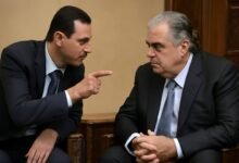 صورة توضيحية حول تهديد الأسد للحريري