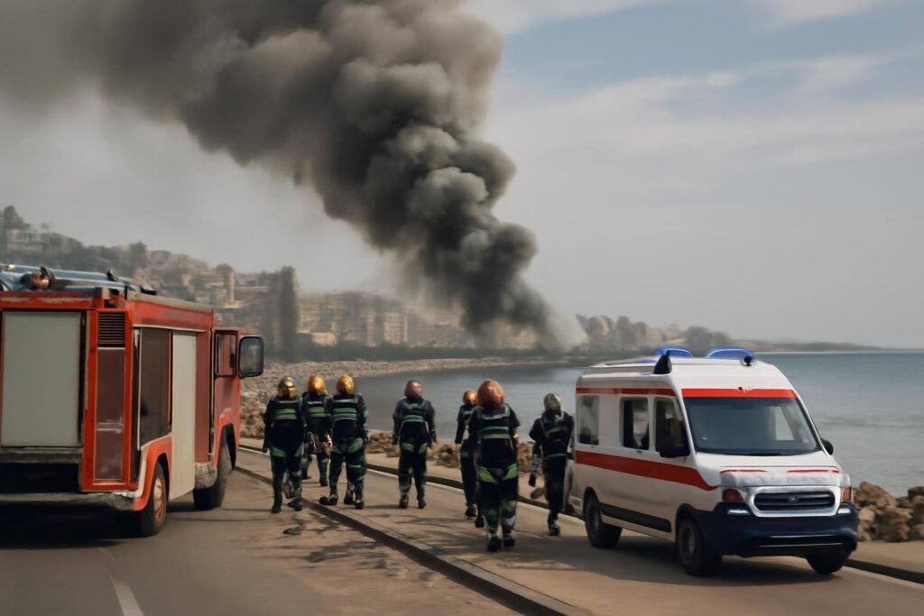 صورة توضيحية حول استهداف منشآت غاز أوكرانية