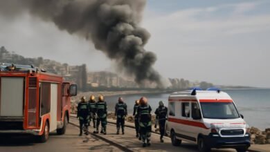 صورة توضيحية حول استهداف منشآت غاز أوكرانية