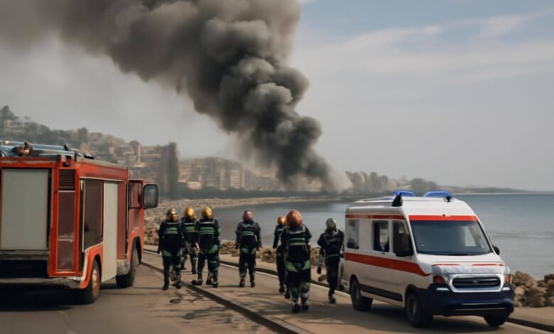 صورة توضيحية حول استهداف منشآت غاز أوكرانية