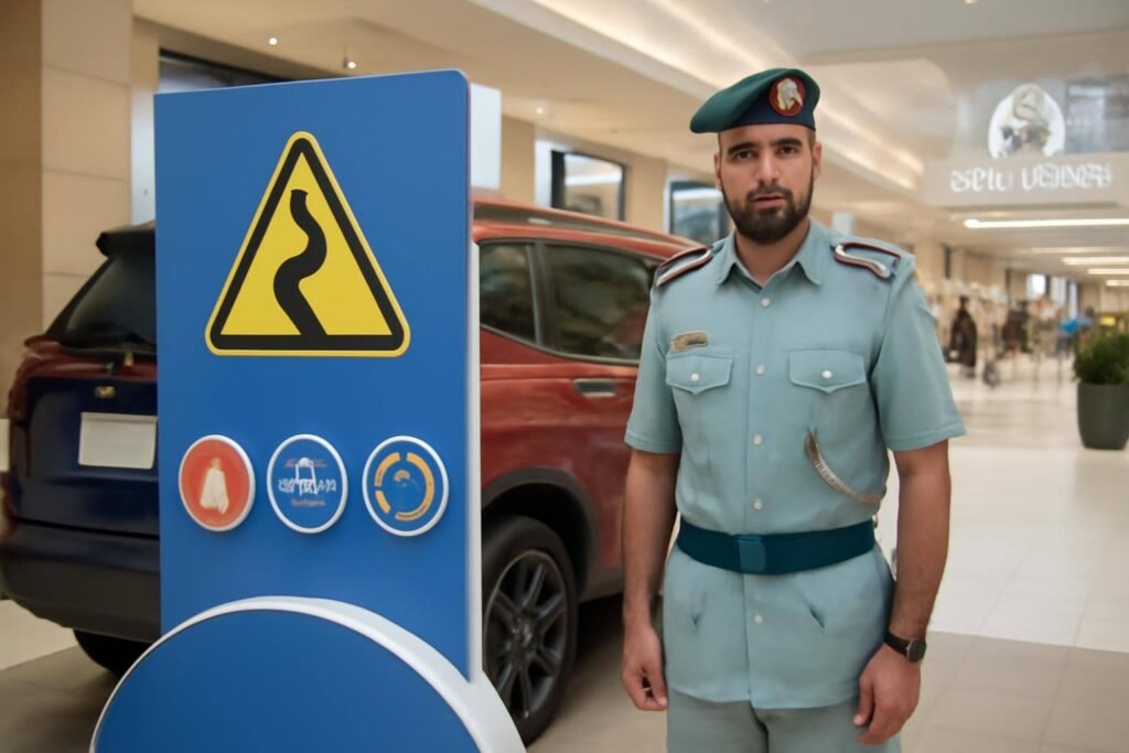 صورة توضيحية حول مبادرة دربك سهل شرطة الشارقة