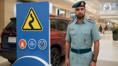 صورة توضيحية حول مبادرة دربك سهل شرطة الشارقة