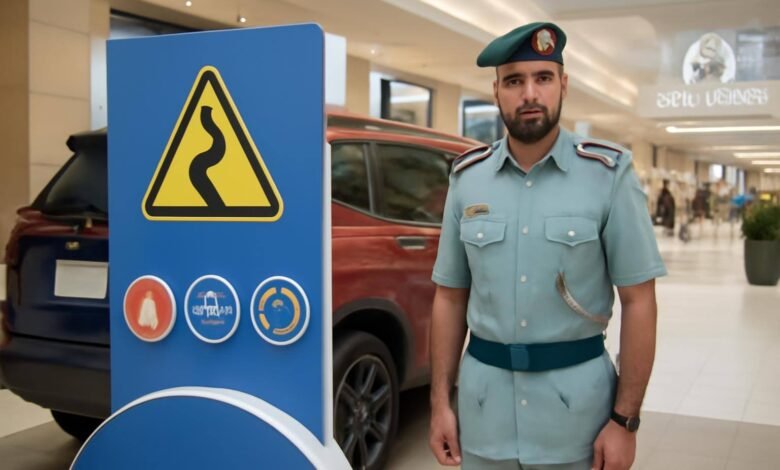 صورة توضيحية حول مبادرة دربك سهل شرطة الشارقة