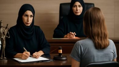 صورة توضيحية حول إجراءات قانونية ضد مسيئة للمرأة الإماراتية