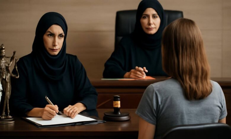 صورة توضيحية حول إجراءات قانونية ضد مسيئة للمرأة الإماراتية