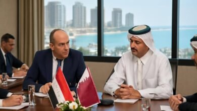 صورة توضيحية حول اللجنة العليا القطرية المصرية العلمين