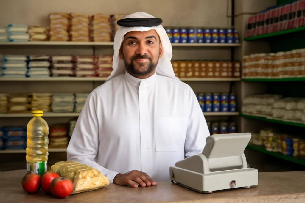 صورة توضيحية حول تكويت مسؤول فرع التموين