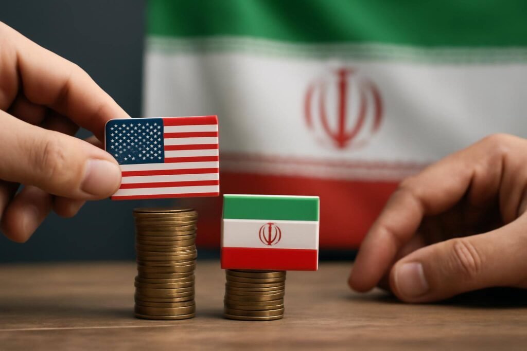 صورة توضيحية حول عقوبات أميركية على إيران