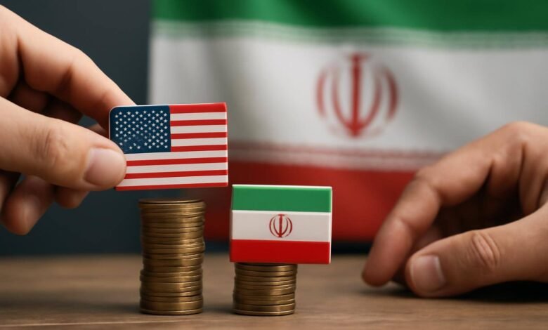 صورة توضيحية حول عقوبات أميركية على إيران
