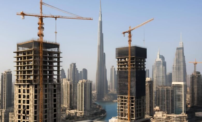 صورة توضيحية حول القطاع العقاري في دبي