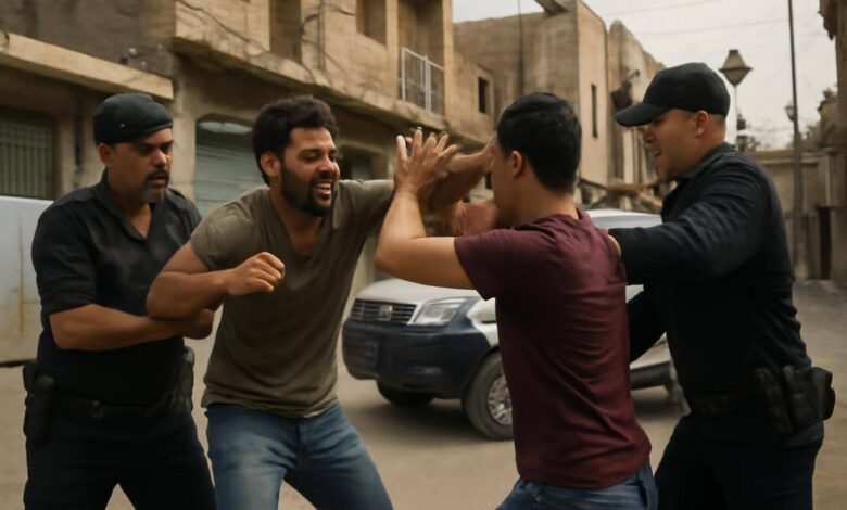 صورة توضيحية حول مشاجرة البصرة