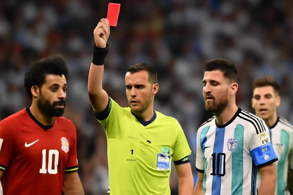 صورة توضيحية حول تحيز التحكيم كأس العالم