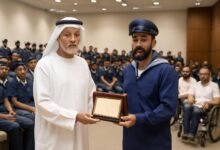 صورة توضيحية حول تكريم بحارة أبوظبي