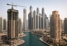 صورة توضيحية حول تصرفات عقارات دبي الأسبوعية