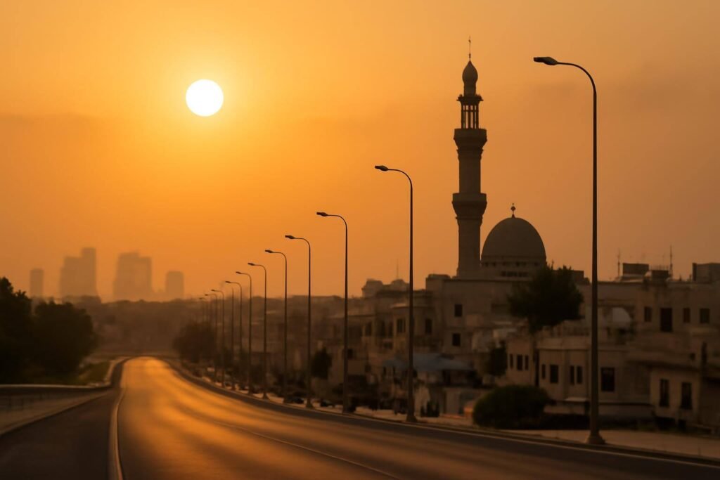صورة توضيحية حول ارتفاع درجات الحرارة غدًا