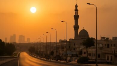 صورة توضيحية حول ارتفاع درجات الحرارة غدًا