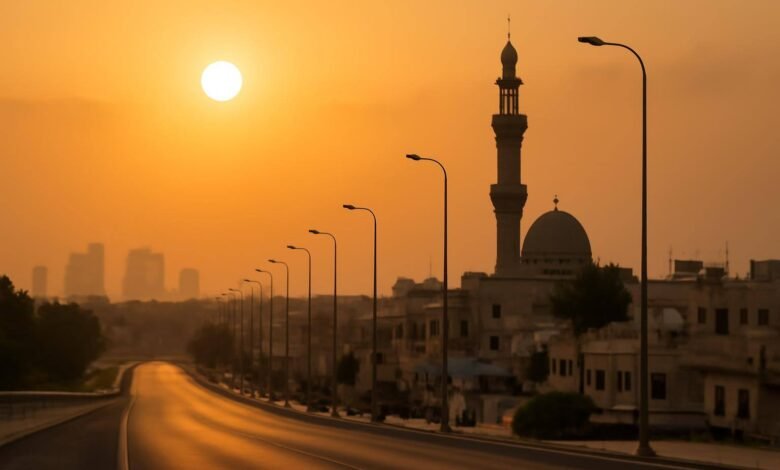 صورة توضيحية حول ارتفاع درجات الحرارة غدًا