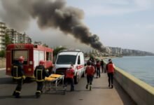 صورة توضيحية حول إدانة استهداف إسرائيل لشمال غرب سوريا