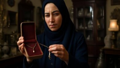 صورة توضيحية حول لغز القلادة العائلية