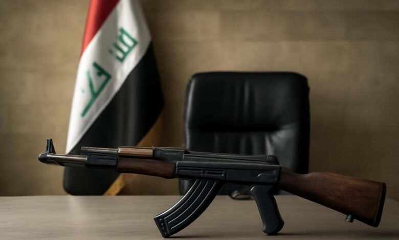 صورة توضيحية حول حصر السلاح في العراق