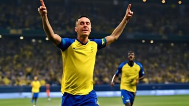 صورة توضيحية حول رونالدو رقم تاريخي النصر