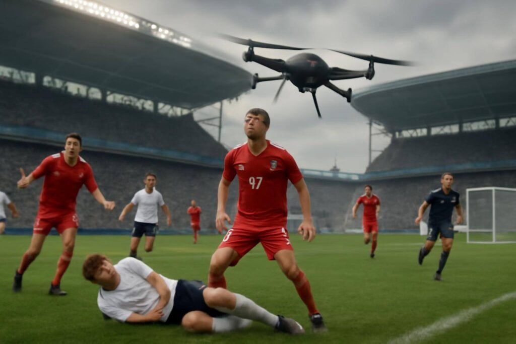 صورة توضيحية حول هجوم مسيرة روسيا