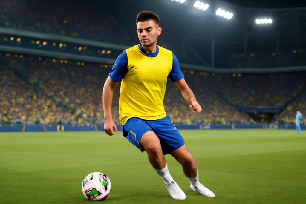 صورة توضيحية حول انضمام سامو كوستا للنصر وبث الدوري السعودي