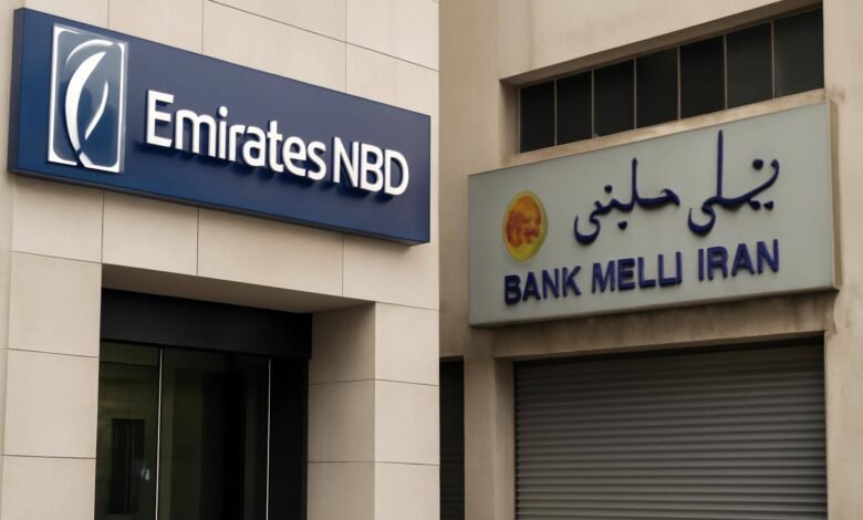 صورة توضيحية حول الإمارات توقف التعاملات المالية والتجارية مع إيران