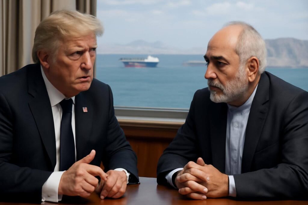 صورة توضيحية حول ترمب إيران مفاوضات هرمز