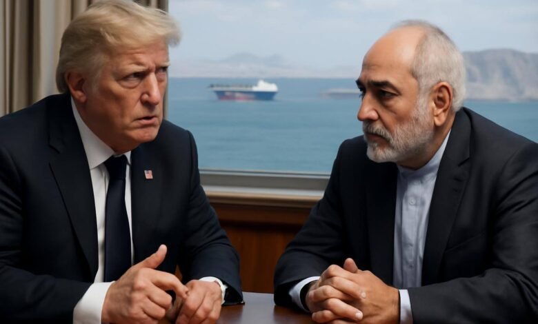 صورة توضيحية حول ترمب إيران مفاوضات هرمز